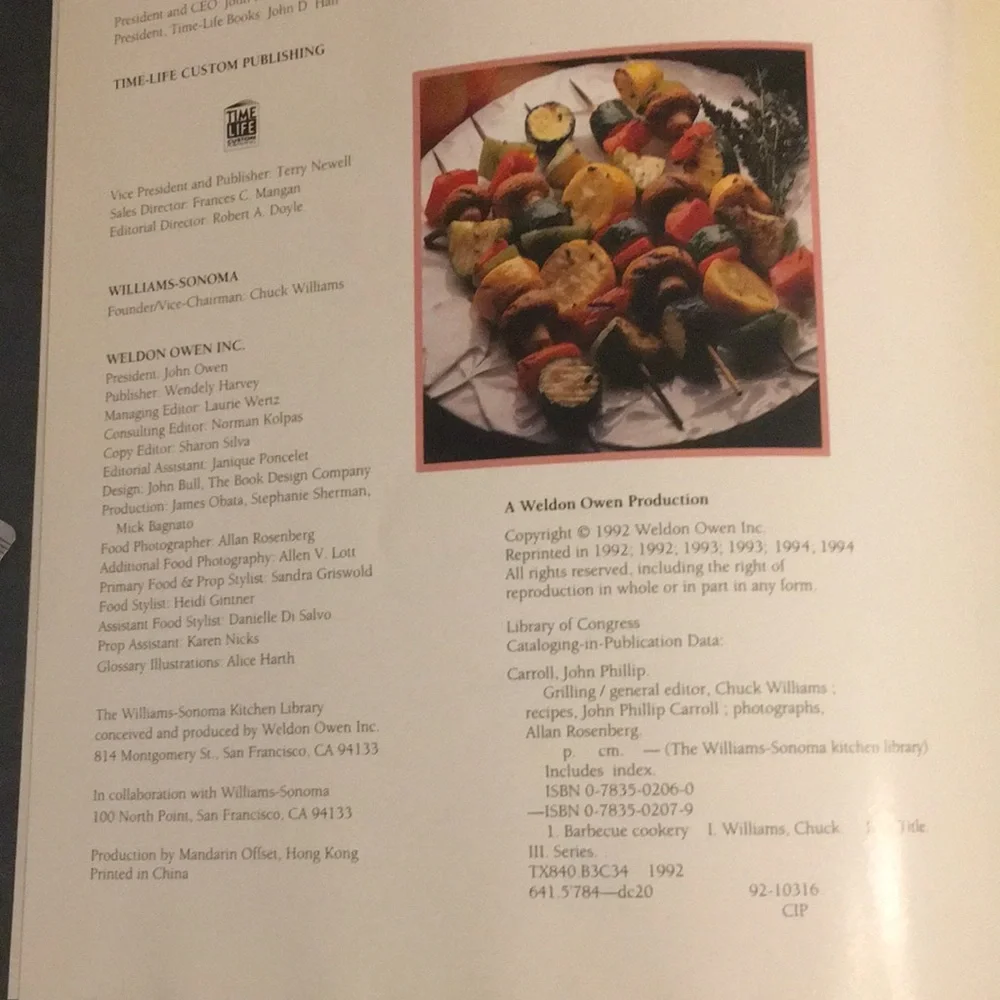 Williams Sonoma Kitchen Library Cookbook Trio Set of 3 - Beef Potatoes Fish